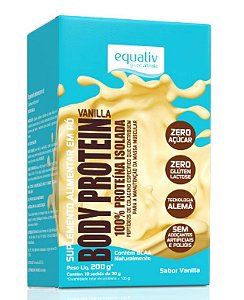 Body Protein Vanilla - 10 sachês de 20g.