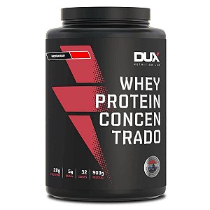 WHEY PROTEIN CONCENTRADO - POTE 900G - MORANGO