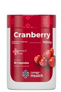 Cranberry 700mg 60 cápsulas - Longy Health