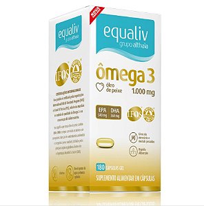 Ômega 3 - 180 Cápsulas - Equaliv