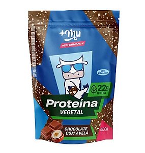 Proteína Vegetal +Mu Performance - Chocolate com Avelã - Refil 900g