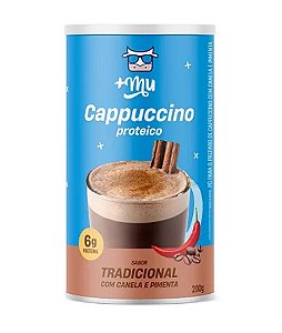 Cappuccino +Mu (com Whey, Canela e Pimenta) - 200g