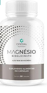 MAGNÉSIO BISGLICINATO - 90 Cápsulas