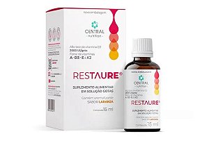 RESTAURE® - Gotas - SABOR LARANJA