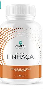 ÓLEO DE LINHAÇA - 120 cápsulas de 1450 mg