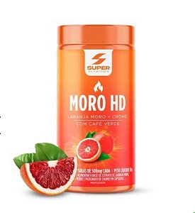 Moro HD Laranja Moro, Café verde e Cromo (60 cápsulas)