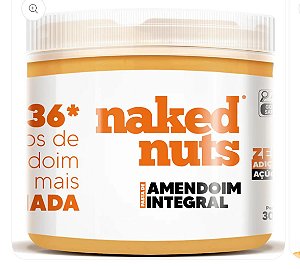 Pasta de Amendoim Integral - 300g.