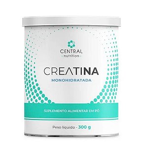 CREATINA MONOHIDRATADA - Lata 300 Gramas