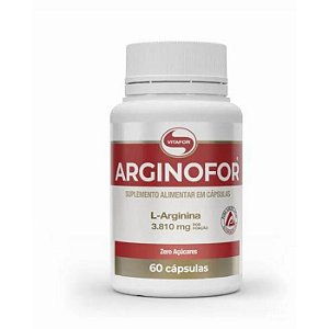 ARGINOFOR 60 CAPSULAS 780MG (CONTEUDO)