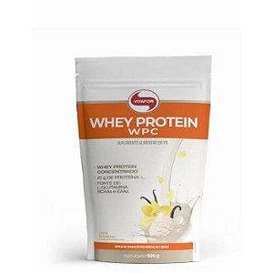 WHEY PROTEIN WPC POUCH 900G BAUNILHA