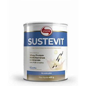 SUSTEVIT LATA 400G BAUNILHA