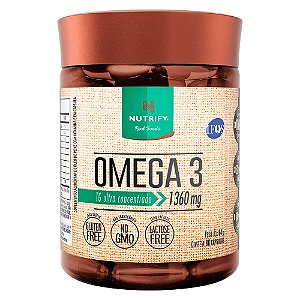 Omega 3 1.360mg -  Nutrify - 120 Cápsulas