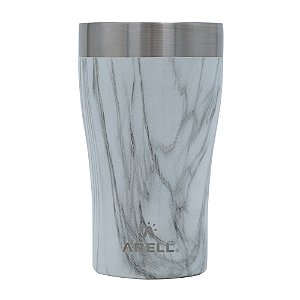 Copo Térmico Arell com Isolamento a Vácuo Tulip Pint de 500ml Carrara Marble
