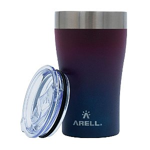 Copo Térmico Arell com Tampa Isolamento a Vácuo Tulip Pint de 500ml Wild Violet