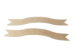 Faixa Decorativa Grande para Quadro Infantil - Mdf crú 3mm