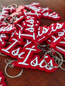 Chaveiro Personalizado em 3D – Nome, Logo ou Tema