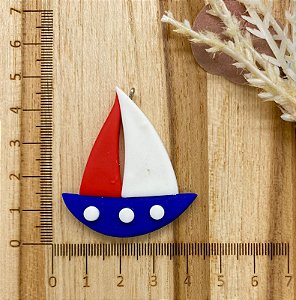 PINGENTE BISCUIT BARCO SAILOR