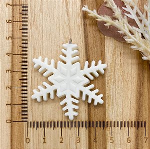 PINGENTE BISCUIT FLOCO DE NEVE