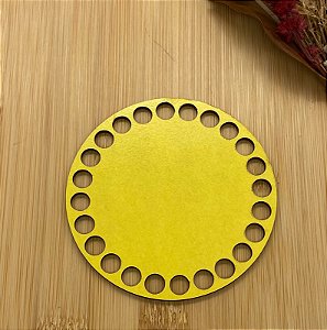 BASE MDF3MM REDONDA 10CM COLORIDA
