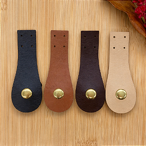 FECHO PARA BOLSA LAPELA 9,5CM BOTÃO IMANTADO DOURADO