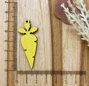 PINGENTE CENOURA 5 CM  MDF-5 PEÇAS