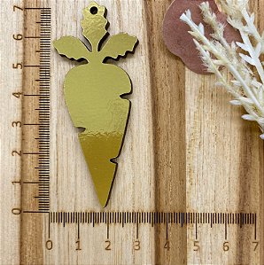 PINGENTE CENOURA 7 CM  MDF-5 PEÇAS
