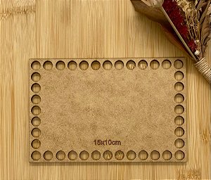 BASES MDF 3MM RETANGULAR - CRÚ