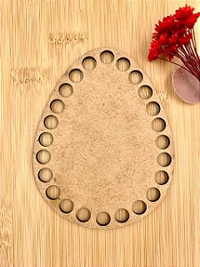 OVOS MDF PRA CROCHE 10CM E 15CM - PÁSCOA