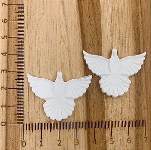 ENFEITE BISCUIT ESPIRITO SANTO DIVINO 2 UNIDADES M