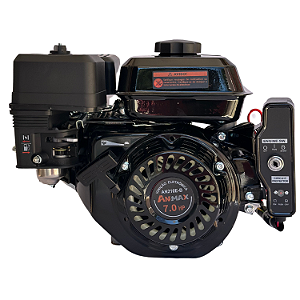 Motor Estacionário ANMAX AN210E À Gasolina 208cc 7HP 3600rpm Com Partida Elétrica