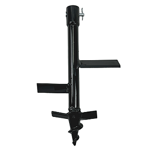 Broca Plantio 30x20cm Duratork DBP3020C Para Perfurador De Solo Encaixe Redondo 20mm Com Pino E Trava