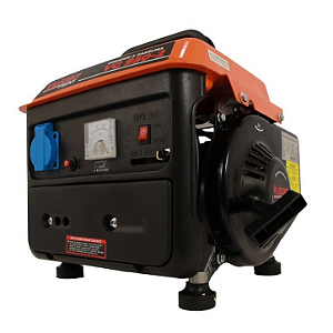 Gerador de Energia Vulcan VG950 À Gasolina 2 Tempos 65CC 2,5HP 950 WATTS 220v Partida Manual