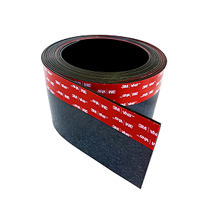 Veda Frestas 9,0 Cm de Altura Preto