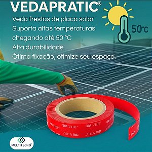 Fita De Vedação 3 Cm Para Cobertura Com Placa Solar