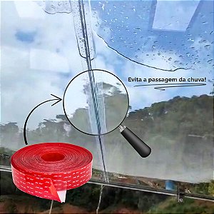 Kit com diversas medidas vedação para placa solar transparente válido até 03/09/2025