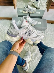 Tênis NB Branco/Cinza