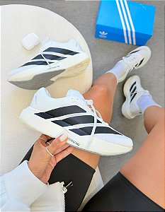 Adizero Branco Preto