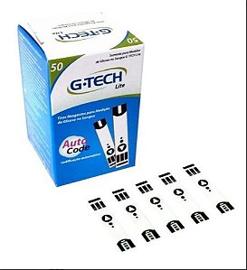 Fita Teste Glicemia 50 Unidades  Free Lite