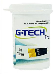 Tiras De Glicose Free 1 G-tech