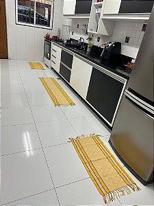 Conjunto de cozinha - Amarelo Canário