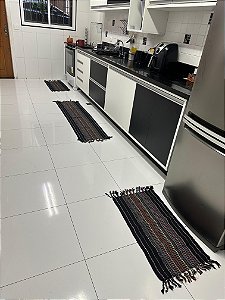 Conjunto de cozinha - Preto Mesclado