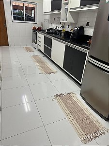 Conjunto de cozinha - Bege Mesclado com Areia