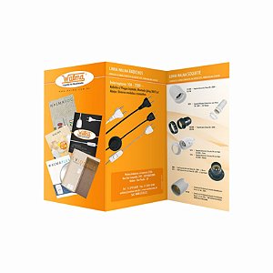 Folder Personalizado 2 Dobras 30x21 cm – Couchê 150g com Laminação Brilho – 2.500 Unidades