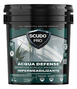 Manta Acrílica Impermeabilizante Piscina Banheiro Cinza 4Kg