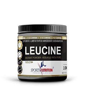 Leucine Powder 100g Sabor Original   Sports Nutrition