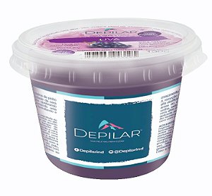 Cera Depilatória Microondas Uva 130g