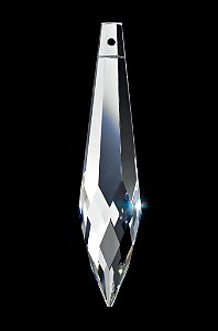 Cristal Asfour Egipicio Pirulito lapidado 76mm cod.485 -  168 unidades (1 cx branca)