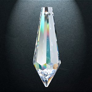 Cristal K9 Pirulito Lapidado 38mm -  648 unidades (1 cx branca)