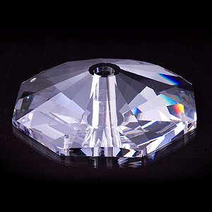 Bobech Cristal Asfour Egipicio Maciça Oitavada 100mm furo central 26mm c/ 4 furos lat. cod.1036 -   unidades caixa