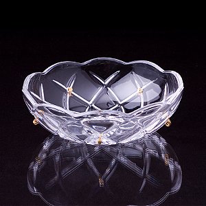 Bobech Cristal Asfour Egipicio 150mm furo central 26mm c/ 5 furos lat. cod. 103 -   unidades (1 cx parda)